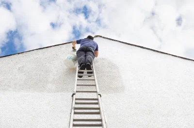 Peinture extérieure aux Damps — façades et ravalement
